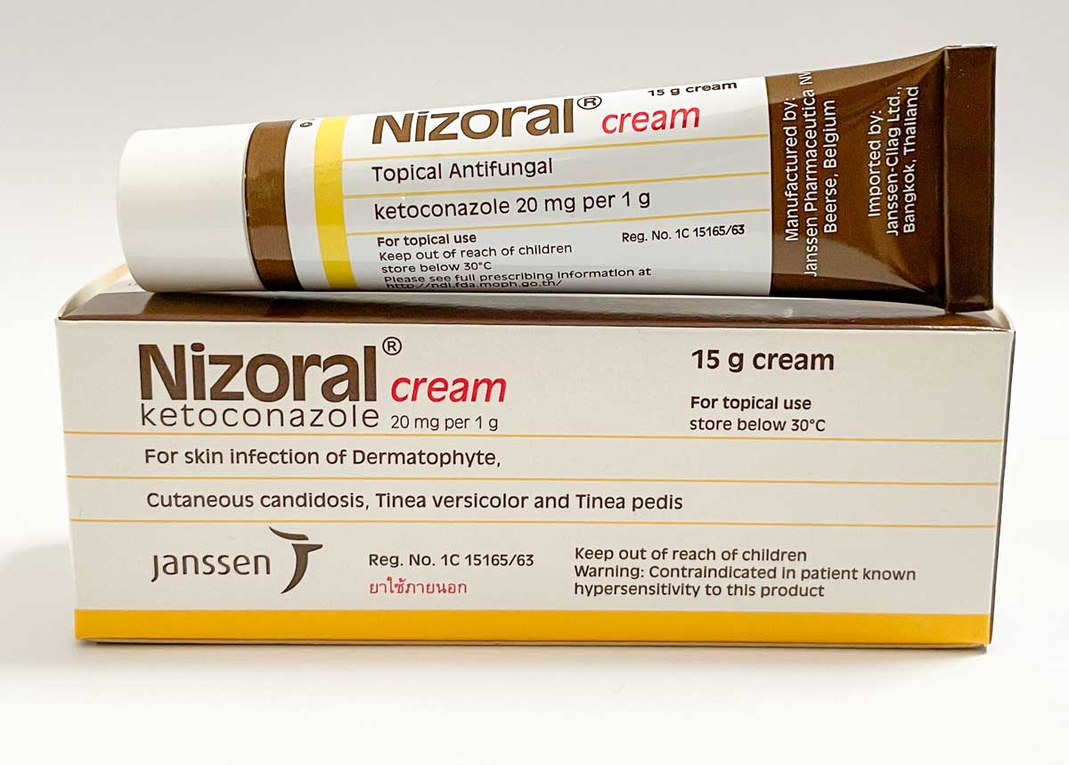 ニゾラルクリーム・NIZORAL CREAM 15g 4本