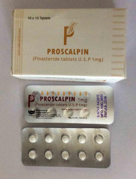 Proscalpin (プロスカルピン) 1mg 100錠 プロペシアのジェネリック