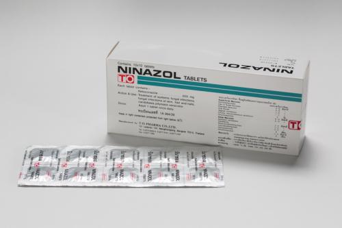 NINAZOL (ニナゾール) 200mg 100錠　ニゾラルタブレットのジェネリック