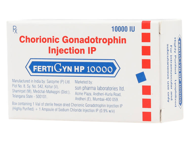 HCG (性腺刺激ホルモン) Fertigyn 10000 iu ×1本