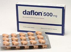 ダフロン daflon 500mg 90錠　痔の内服治療薬