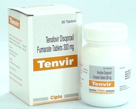 テンビル Tenvir 300 mg 60錠　成分テノホビル