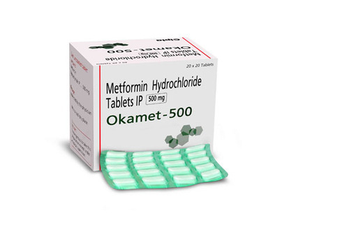 メトホルミン Okamet 500mg 300錠【メトグルコ】