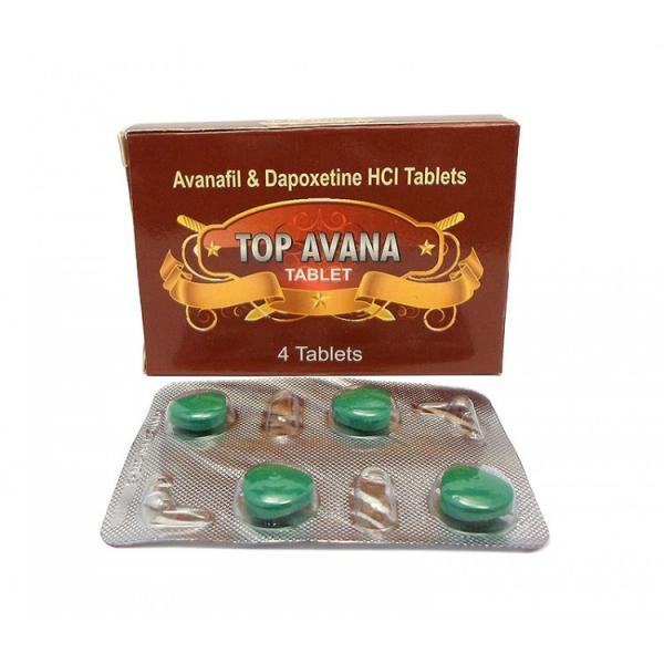 トップアバナTop-Avana28錠　Avanafil(アバナフィル)50mg + (Dapoxetine)ダポキセチン30mg