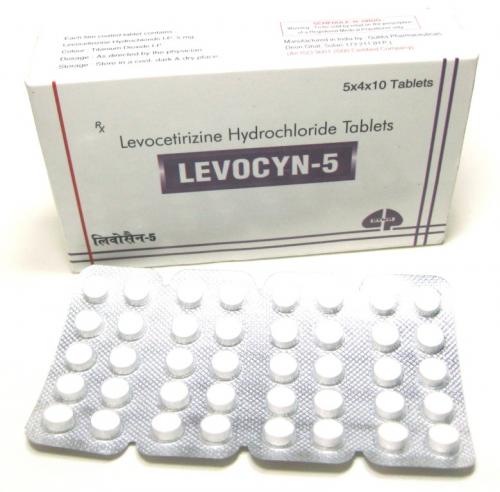 ザイザルジェネリック (LEVOCYN)  5mg 100錠