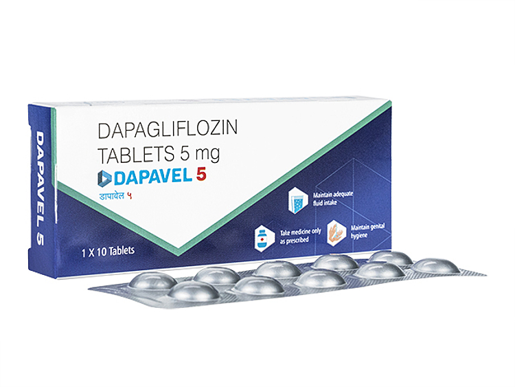 ダパベル(Dapavel) 5mg 30錠 ダパグリフロジン錠