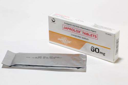 JAPROLOX (ロキソニンと同成分) 60mg 100錠