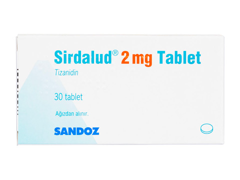 シルダルード Sirdalud (海外版テルネリン) 2mg  120錠