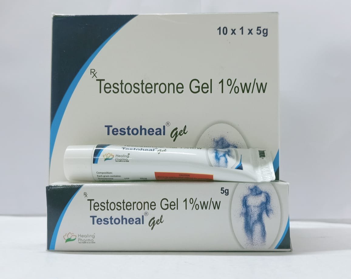 テストステロンジェル Testoheal 1 % 5 g x 10個